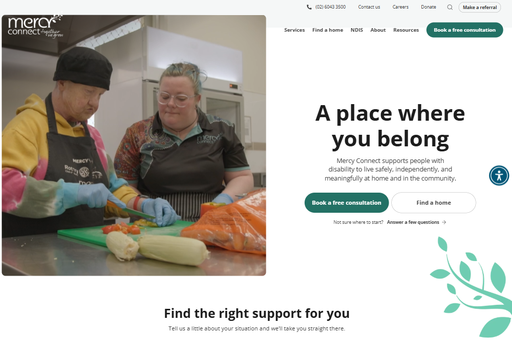 Mercy Connect Consultation project preview